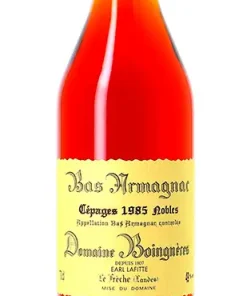 Armagnac, Bas-Armagnac, Domaine Boingnères Cépages Nobles 1985 49°